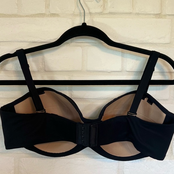 NWT Soma Stunning Support Strapless Convertible Underwire Bra 38 D Black #0055 - Picture 2 of 13